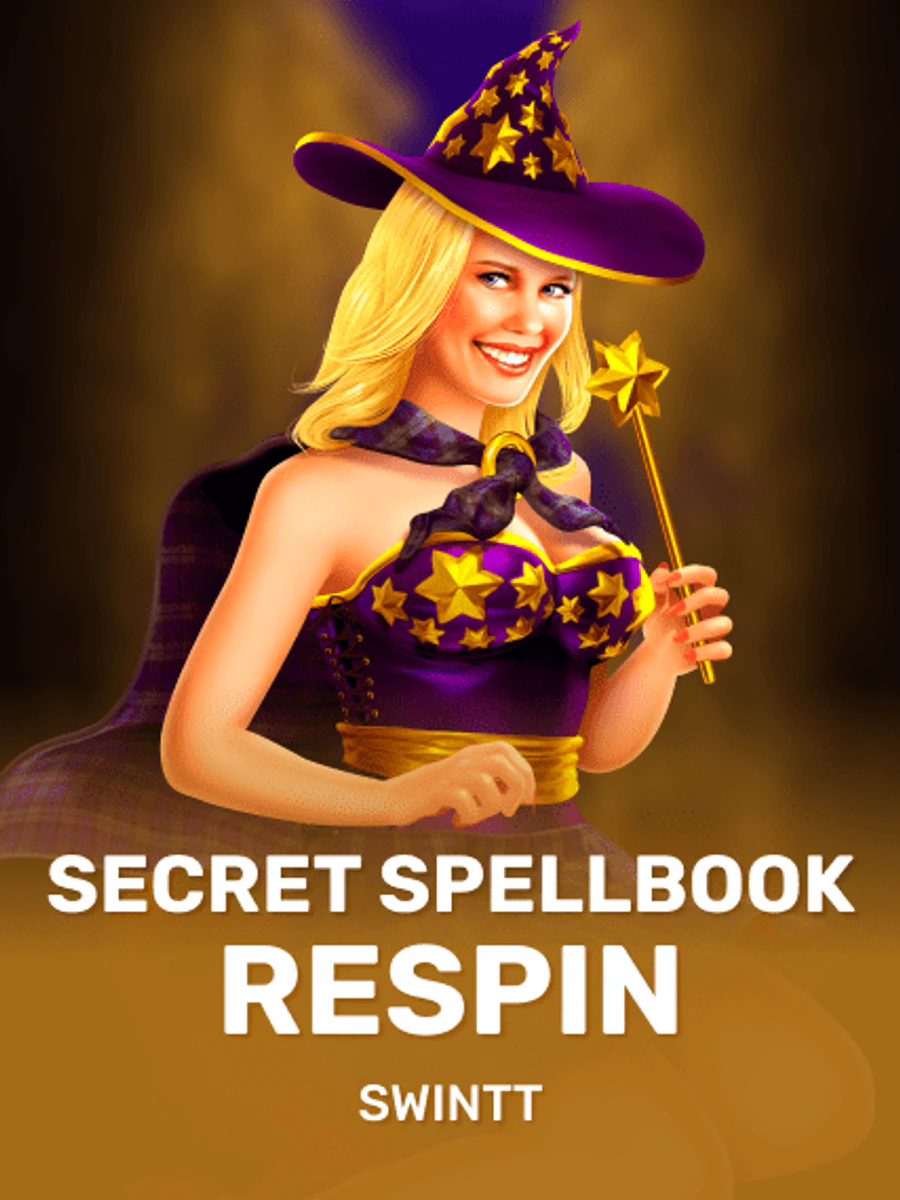 Secret Spellbook Respin slot artwork