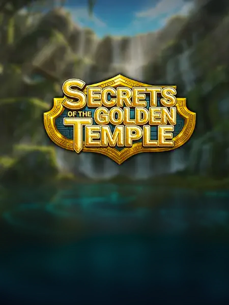 Secrets of the Golden Temple casino game artwork