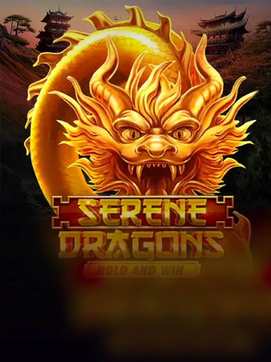 Serene Dragons Hold and Win slot artwork