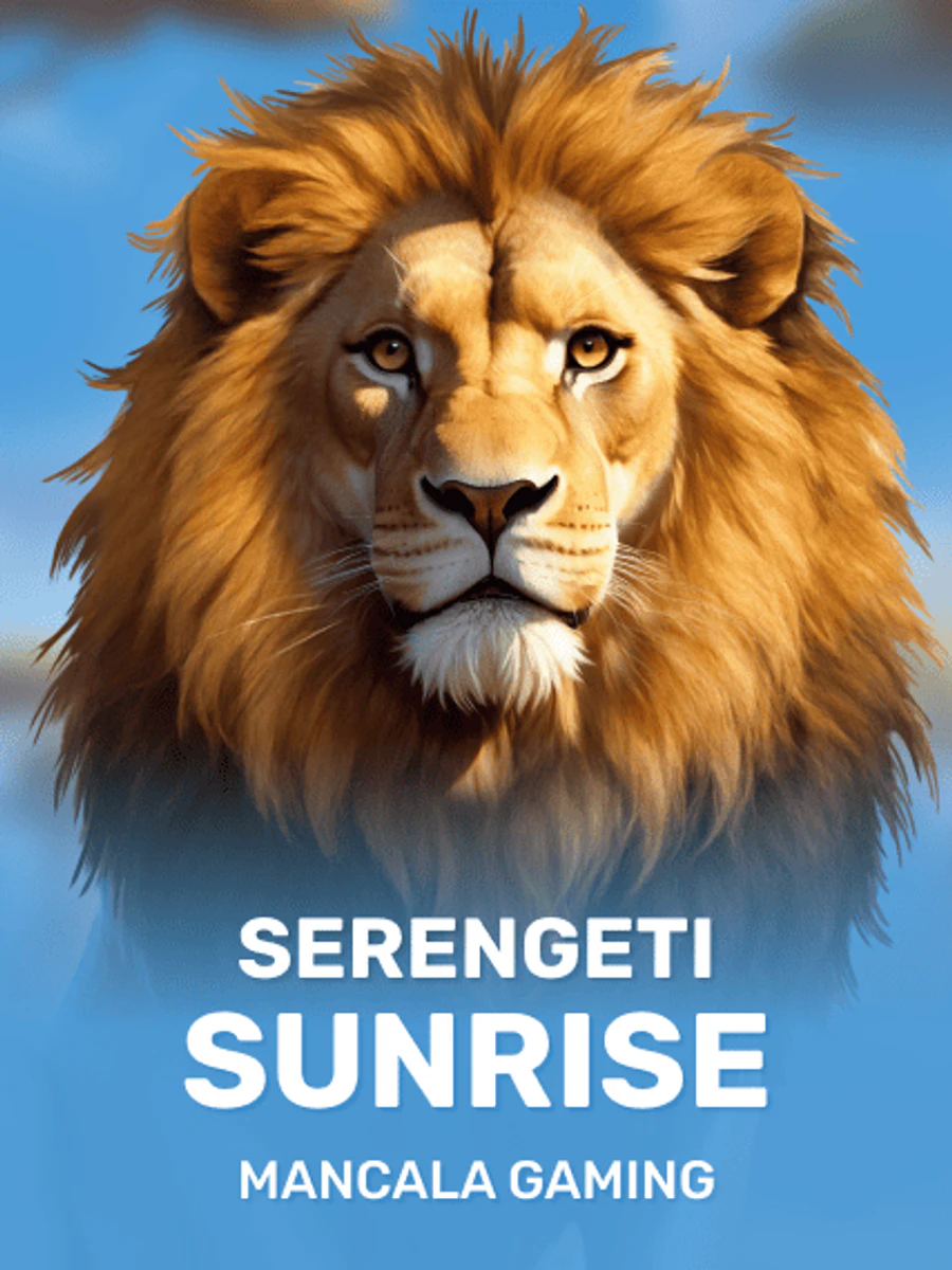 Serengeti Sunrise slot artwork