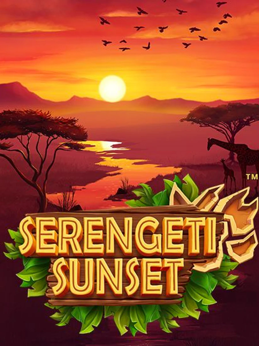 Serengeti Sunset slot artwork
