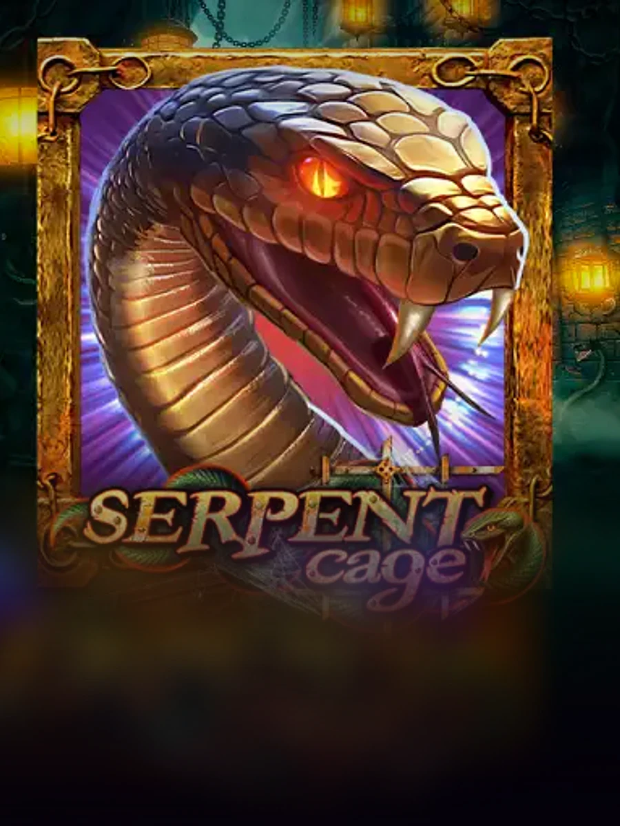 Serpent Cage slot artwork