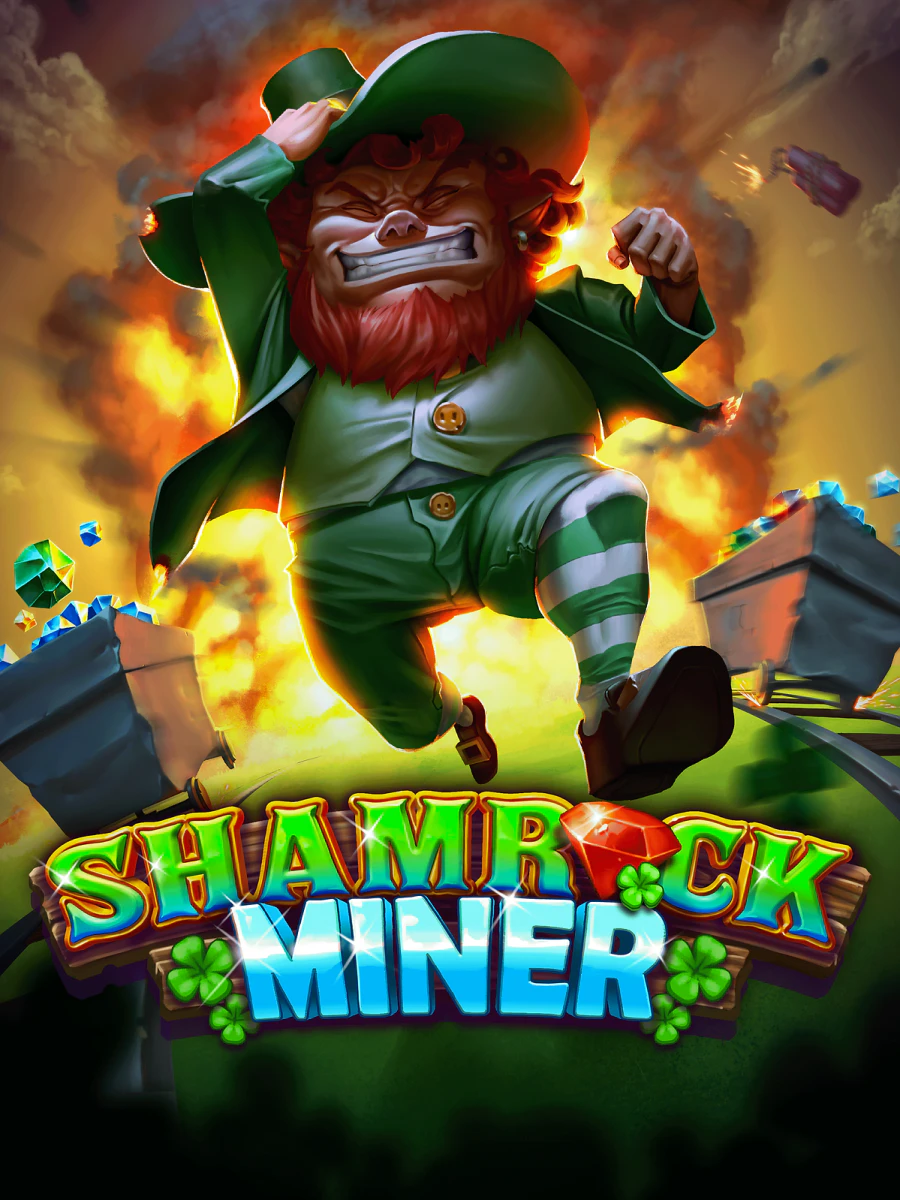 Shamrock Miner slot artwork