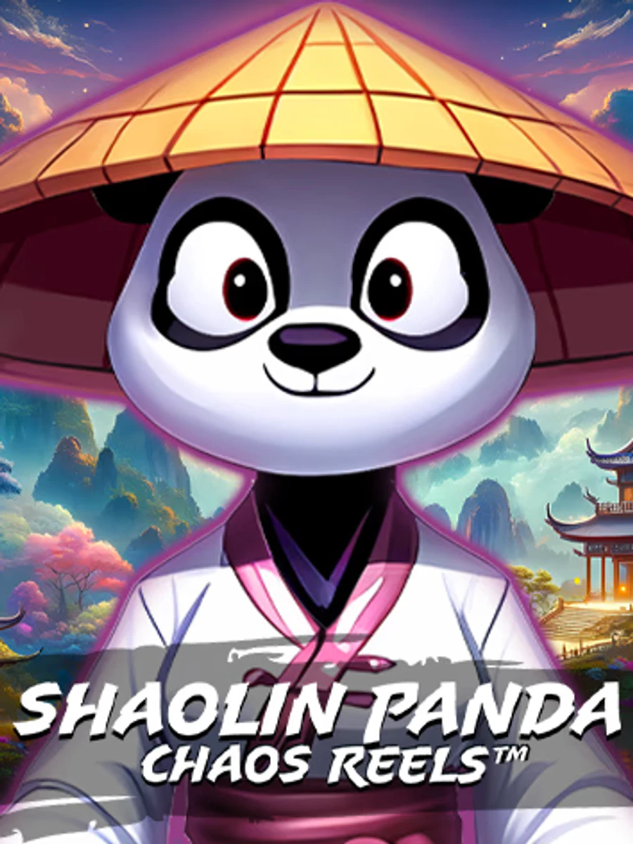 Shaolin Panda Chaos Reels slot artwork