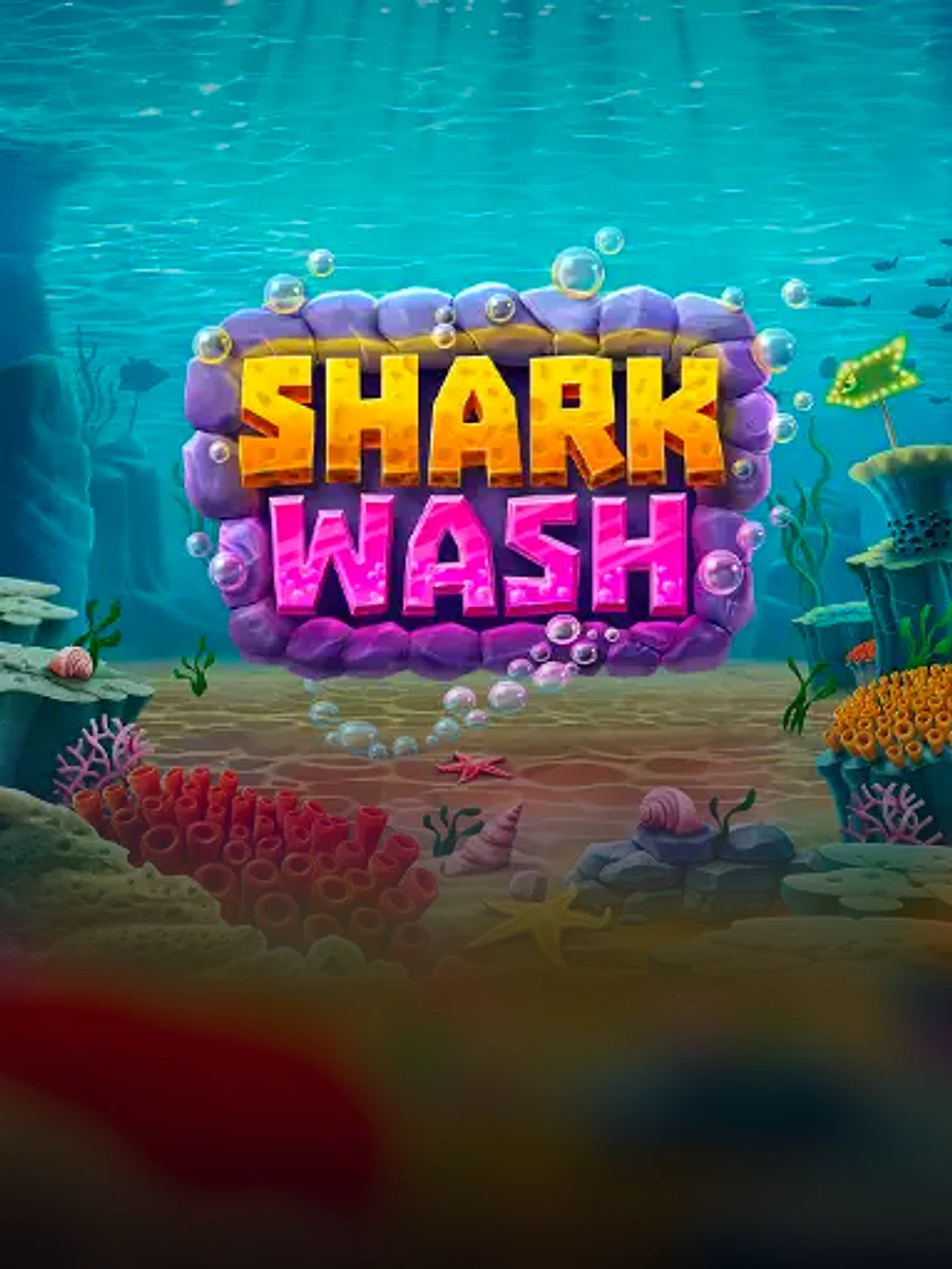 Shark Wash slot artwork