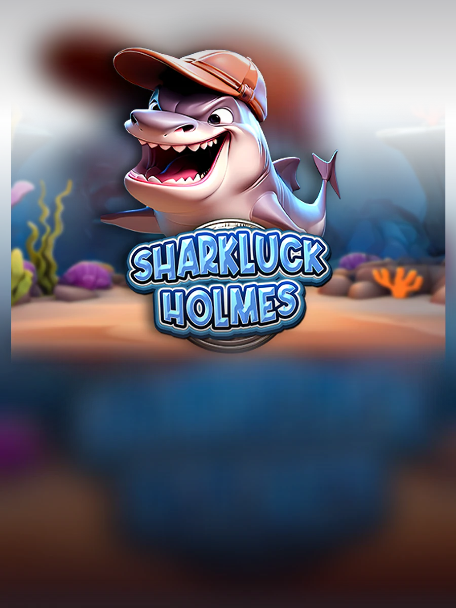 Sharkluck Holmes slot artwork