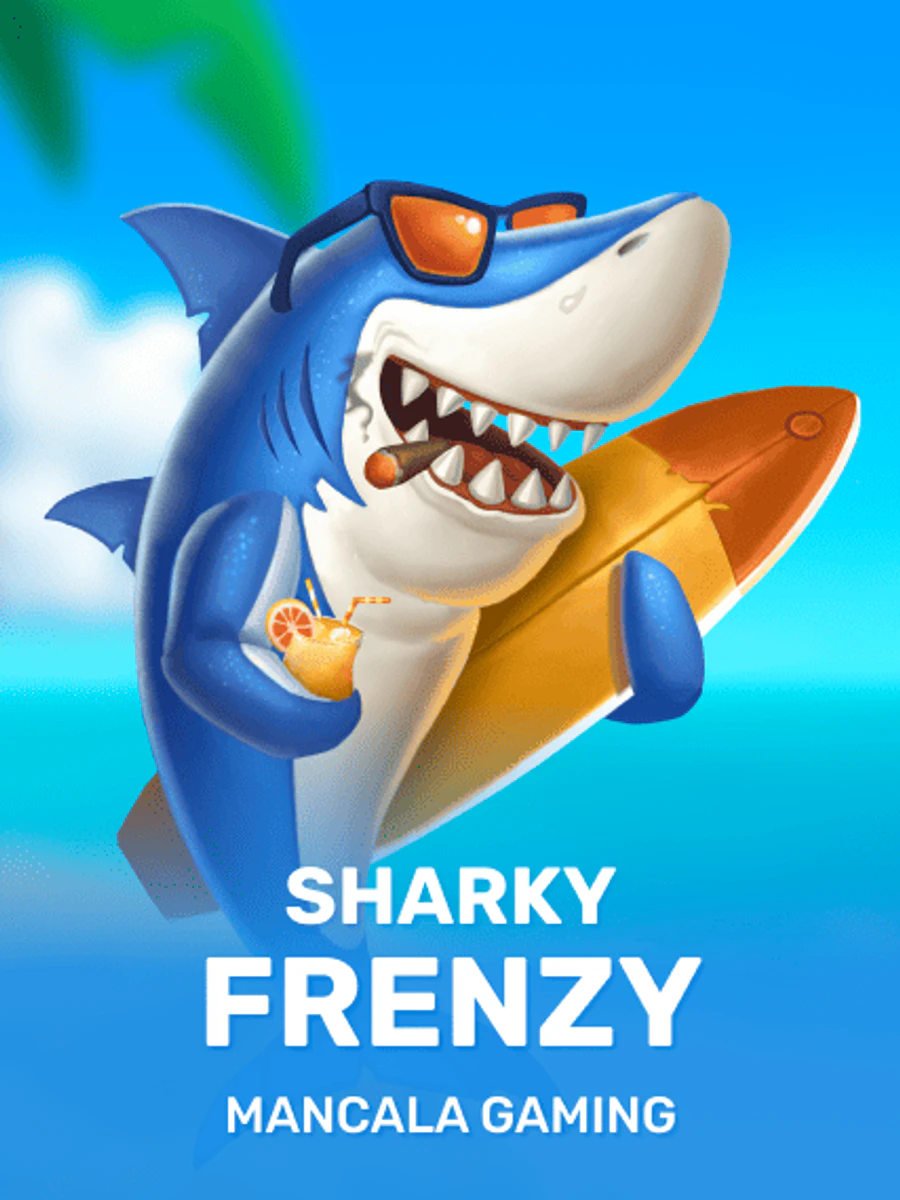 Sharky Frenzy slot artwork