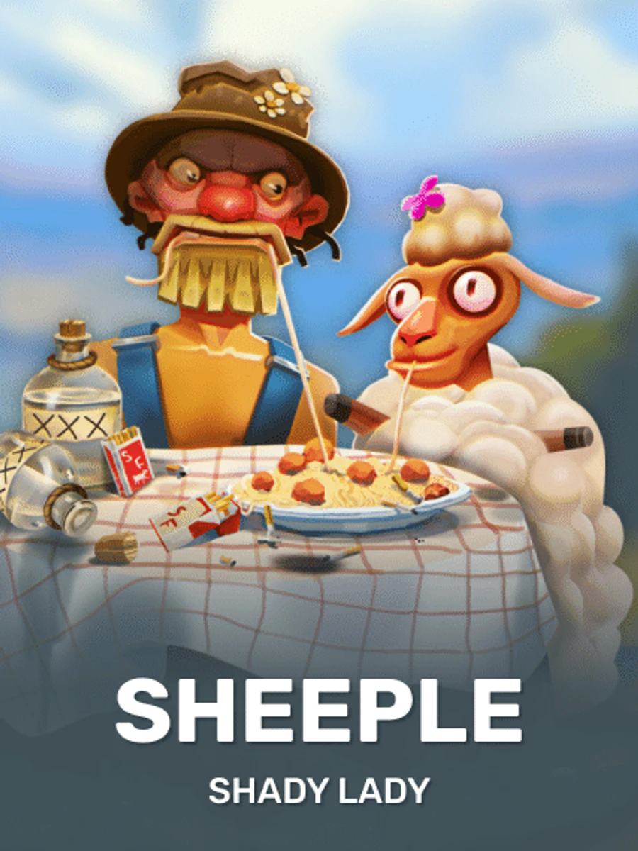 Sheeple slot artwork