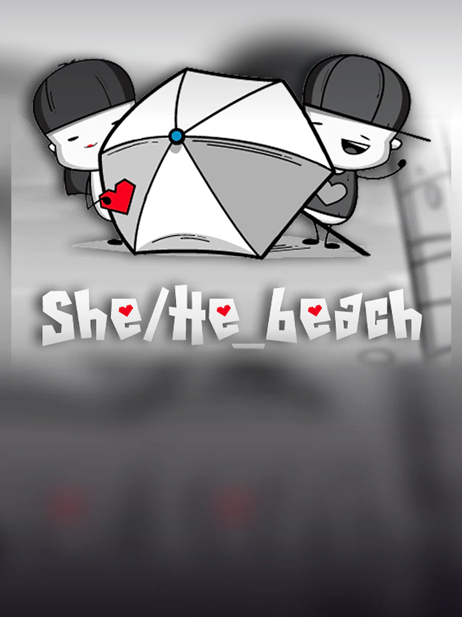 She/He_beach slot artwork