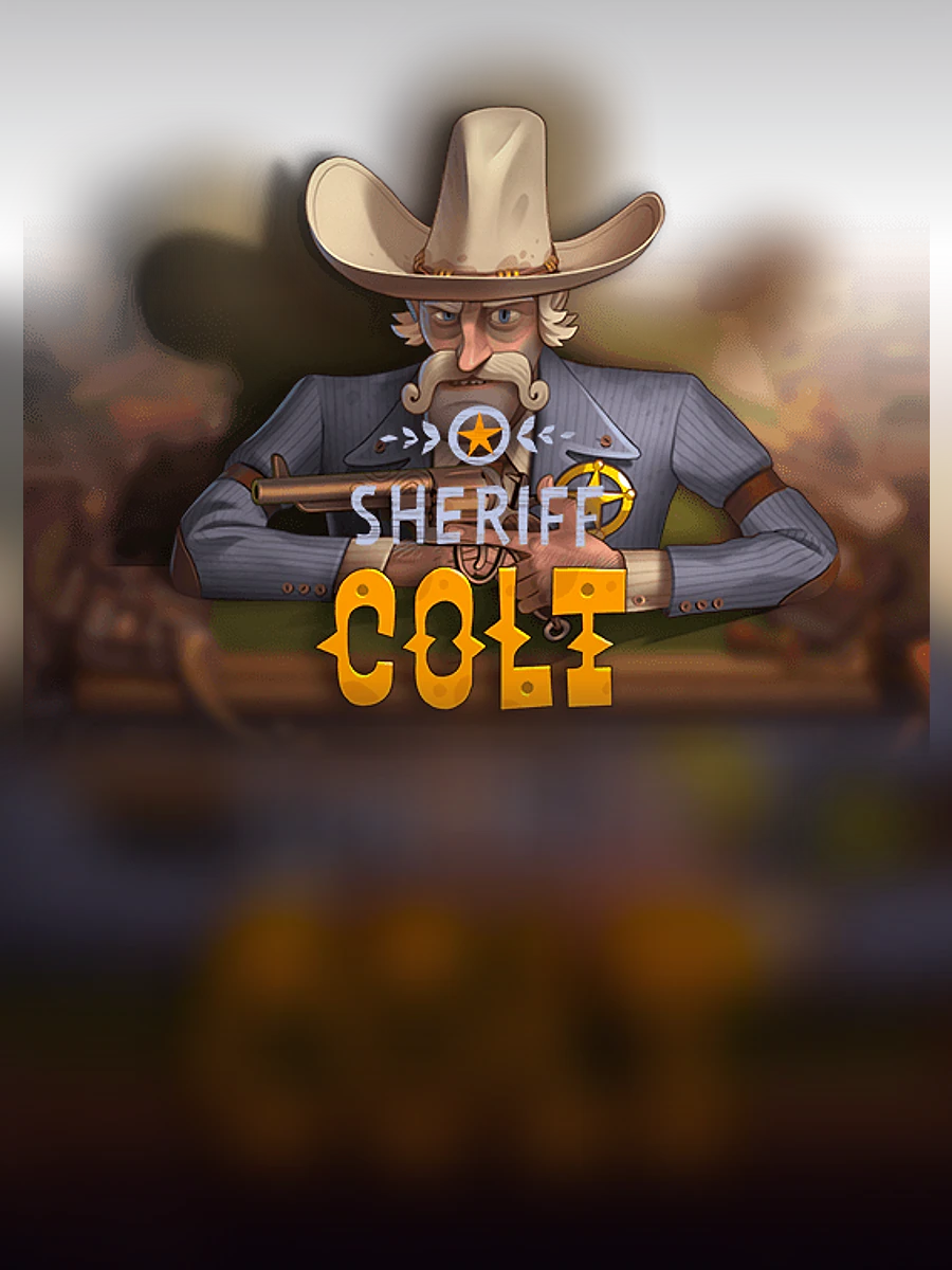 Sheriff Colt casino game artwork
