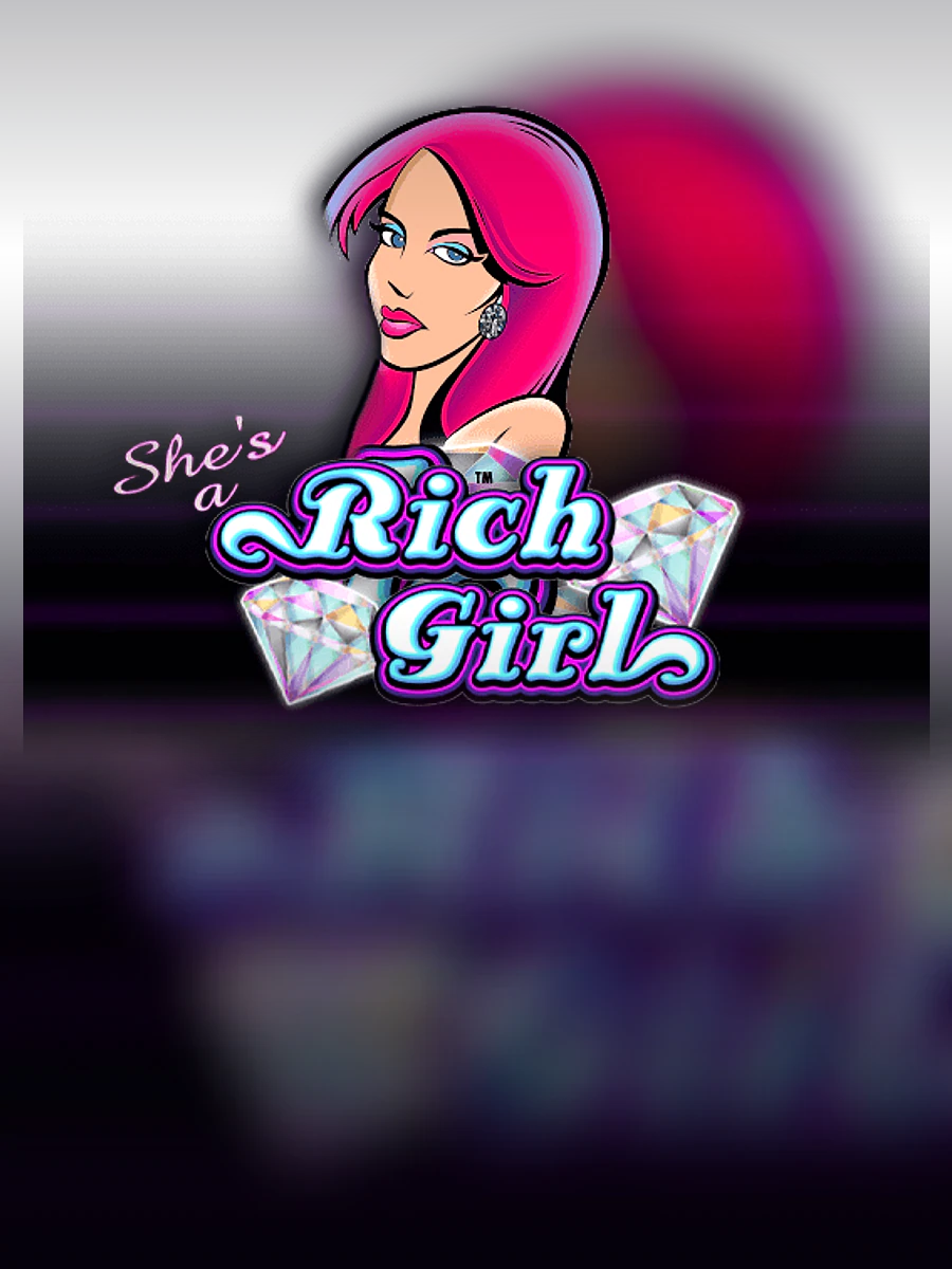 She's a Rich Girl casino game artwork