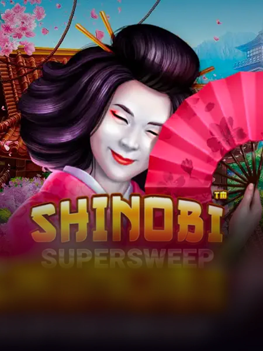 Shinobi Supersweep slot artwork