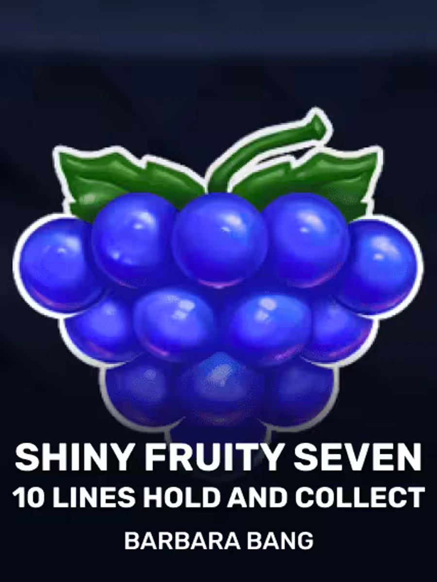 Shiny Fruity Seven 10 Lines Hold and Collect slot artwork