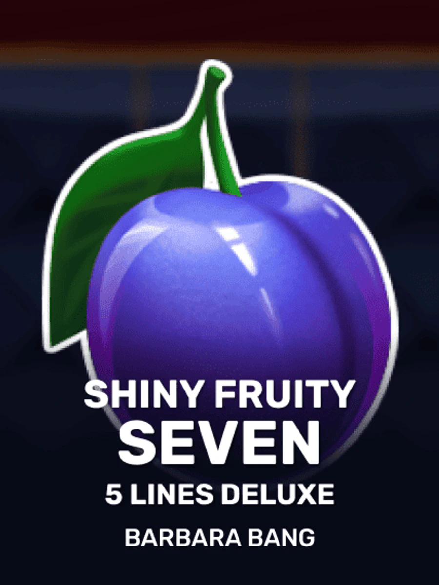 Shiny Fruity Seven 5 Lines Deluxe slot artwork