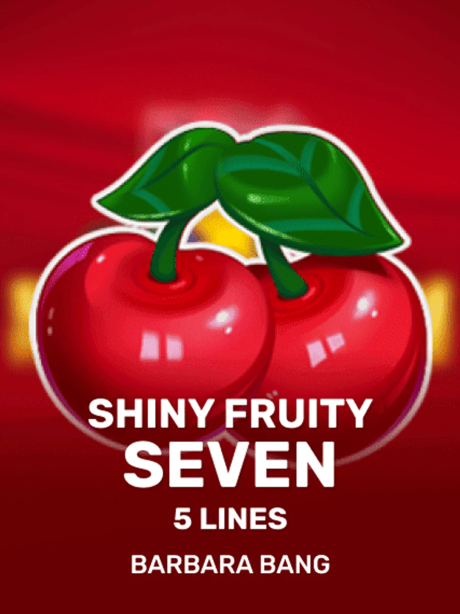 Shiny Fruity Seven: 5 Lines slot artwork
