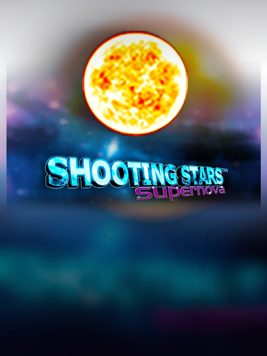 Shooting Stars Supernova slot artwork