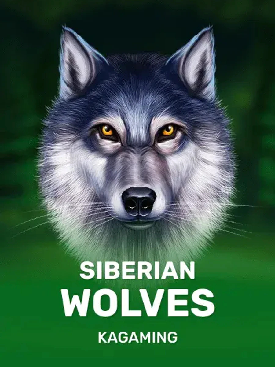 Siberian Wolves slot artwork