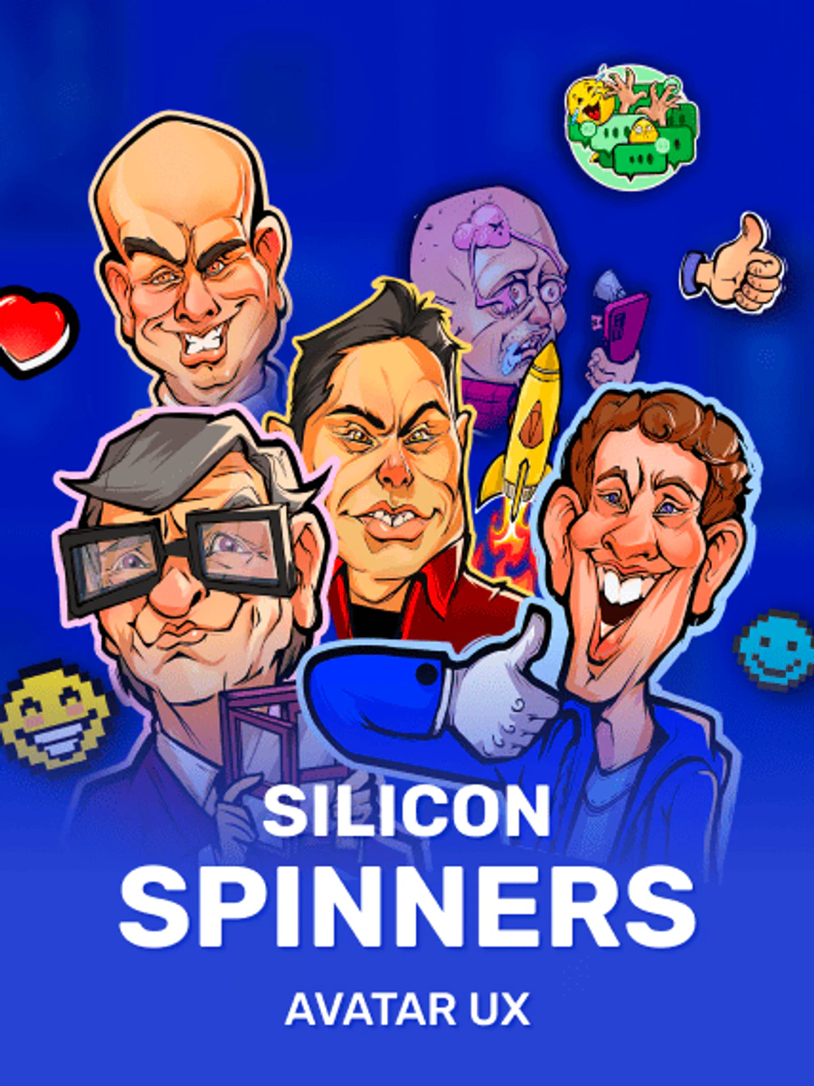 Silicon Spinners slot artwork