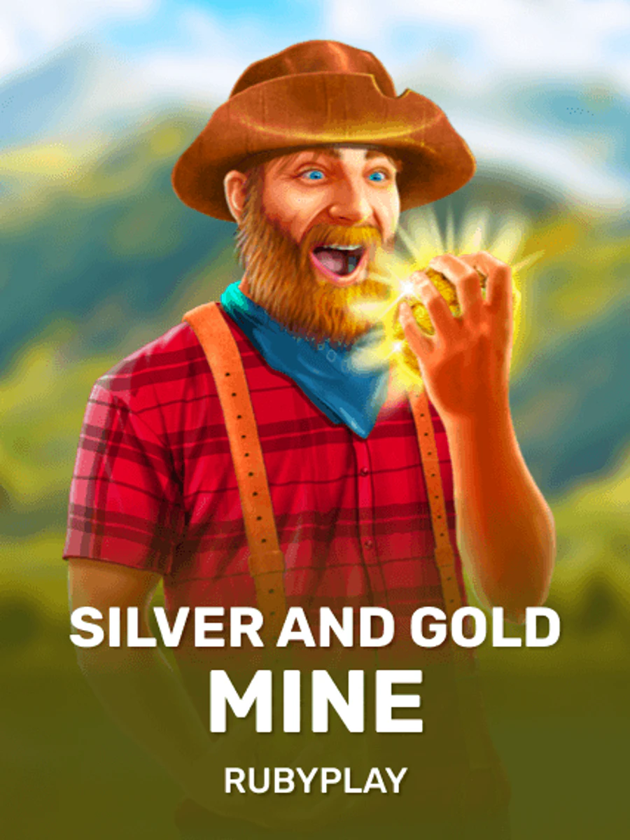 Silver & Gold Mine slot artwork