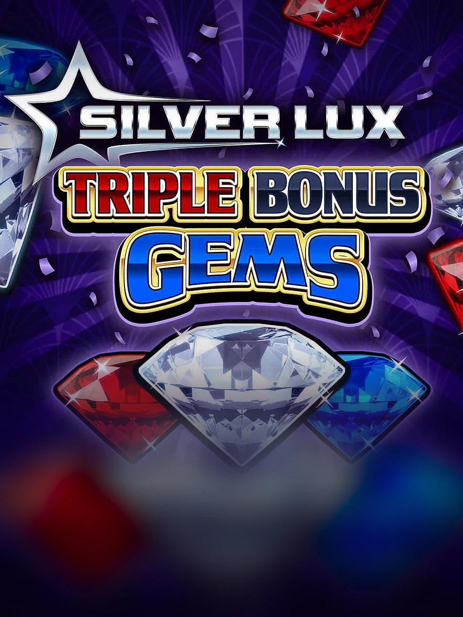 Silver Lux- Triple Bonus Gems slot artwork
