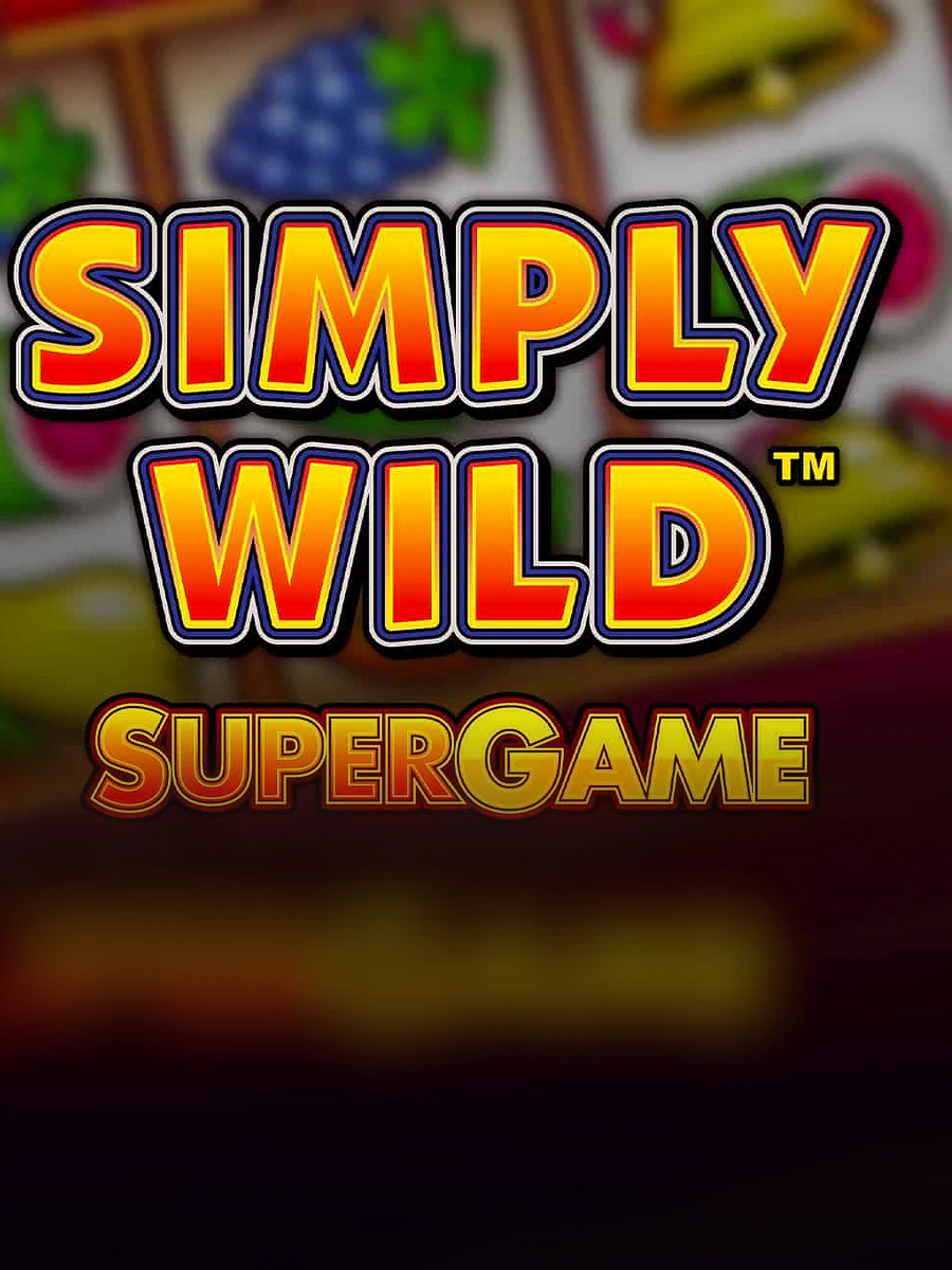 Simply Wild™ SuperGame slot artwork