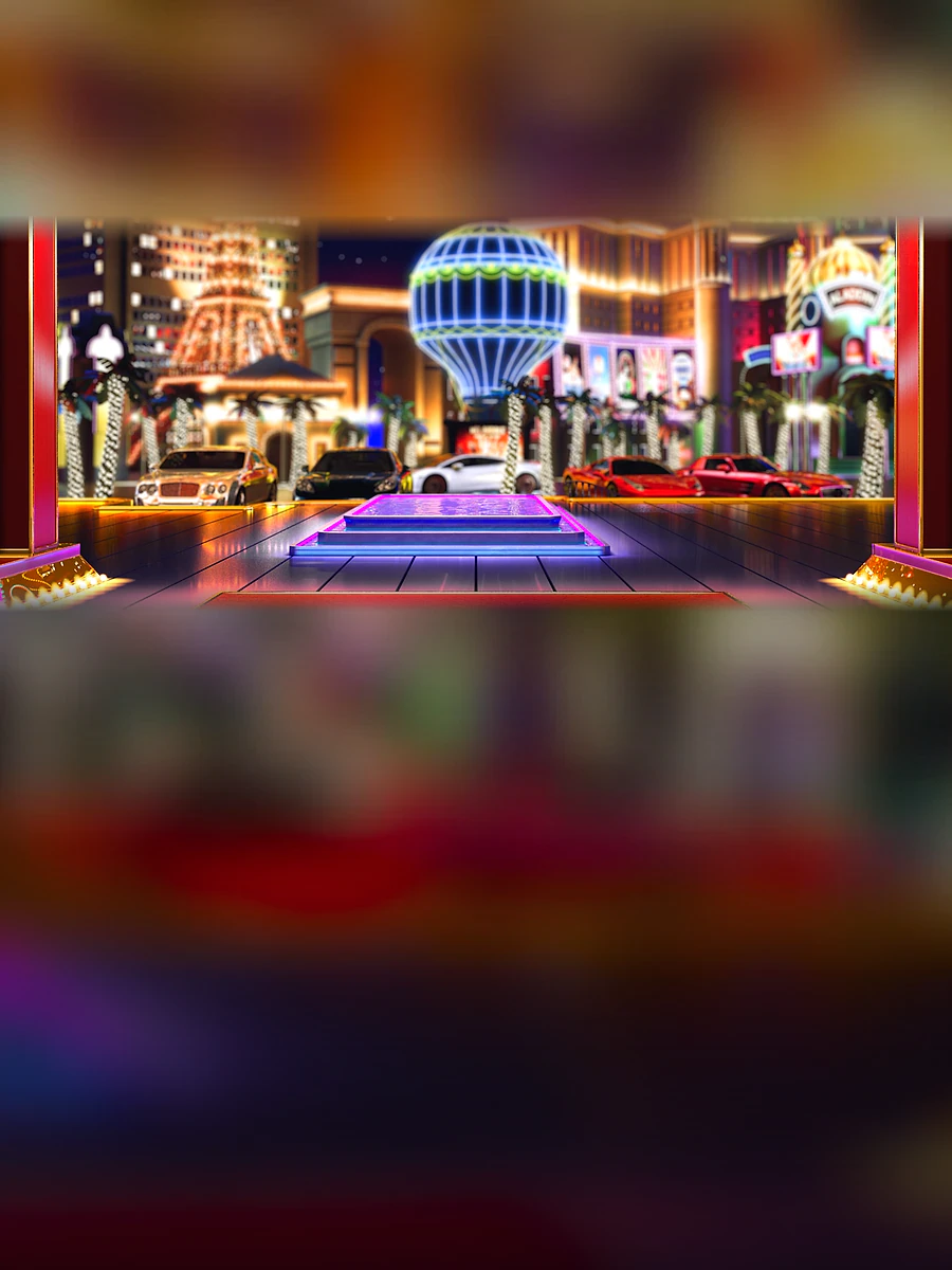 Sin City Nights TM slot artwork
