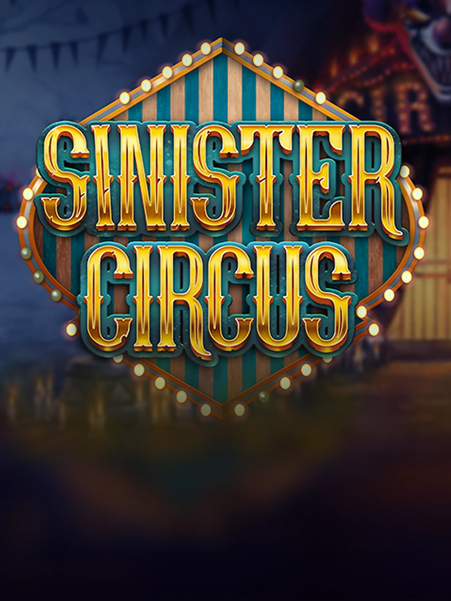 Sinister Circus slot artwork