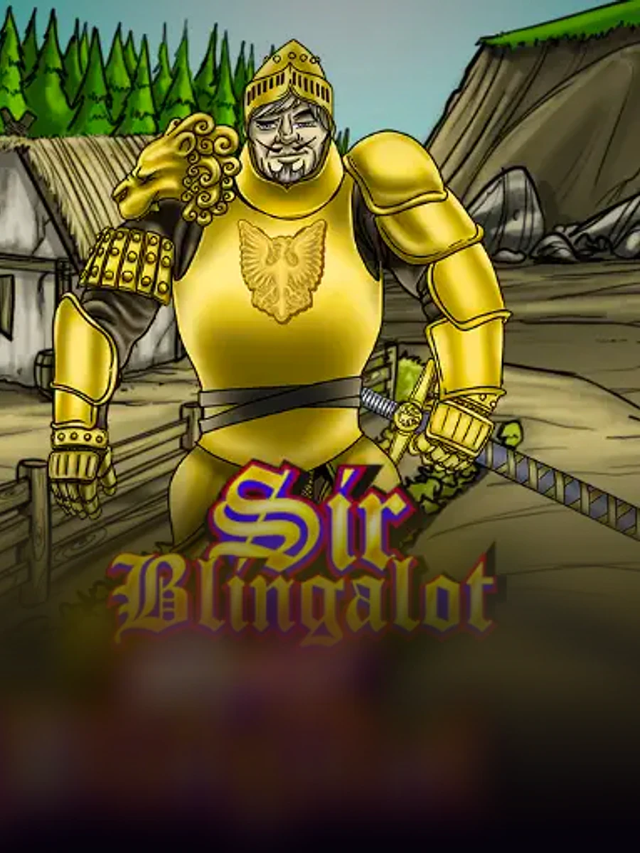 Sir Blingalot slot artwork