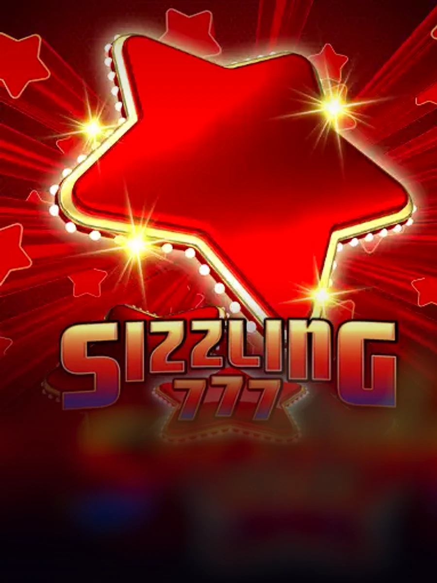 Sizzling 777 slot artwork