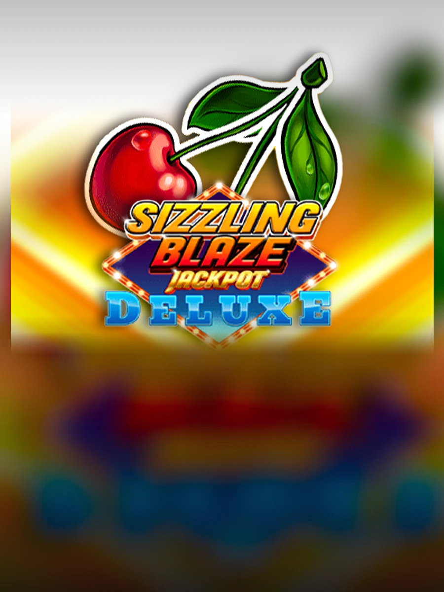 Sizzling Blaze Jackpot Deluxe slot artwork