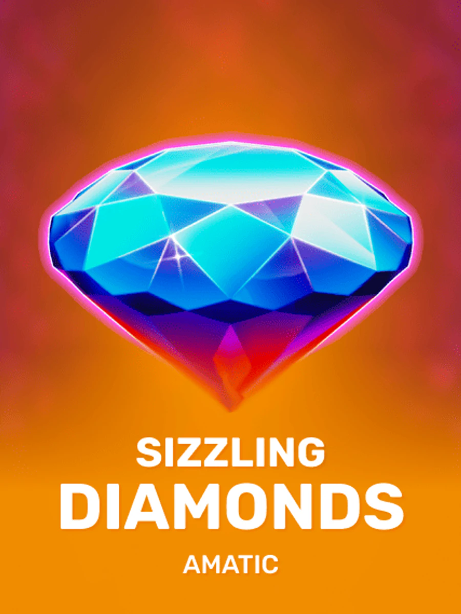 Sizzling Diamonds slot artwork