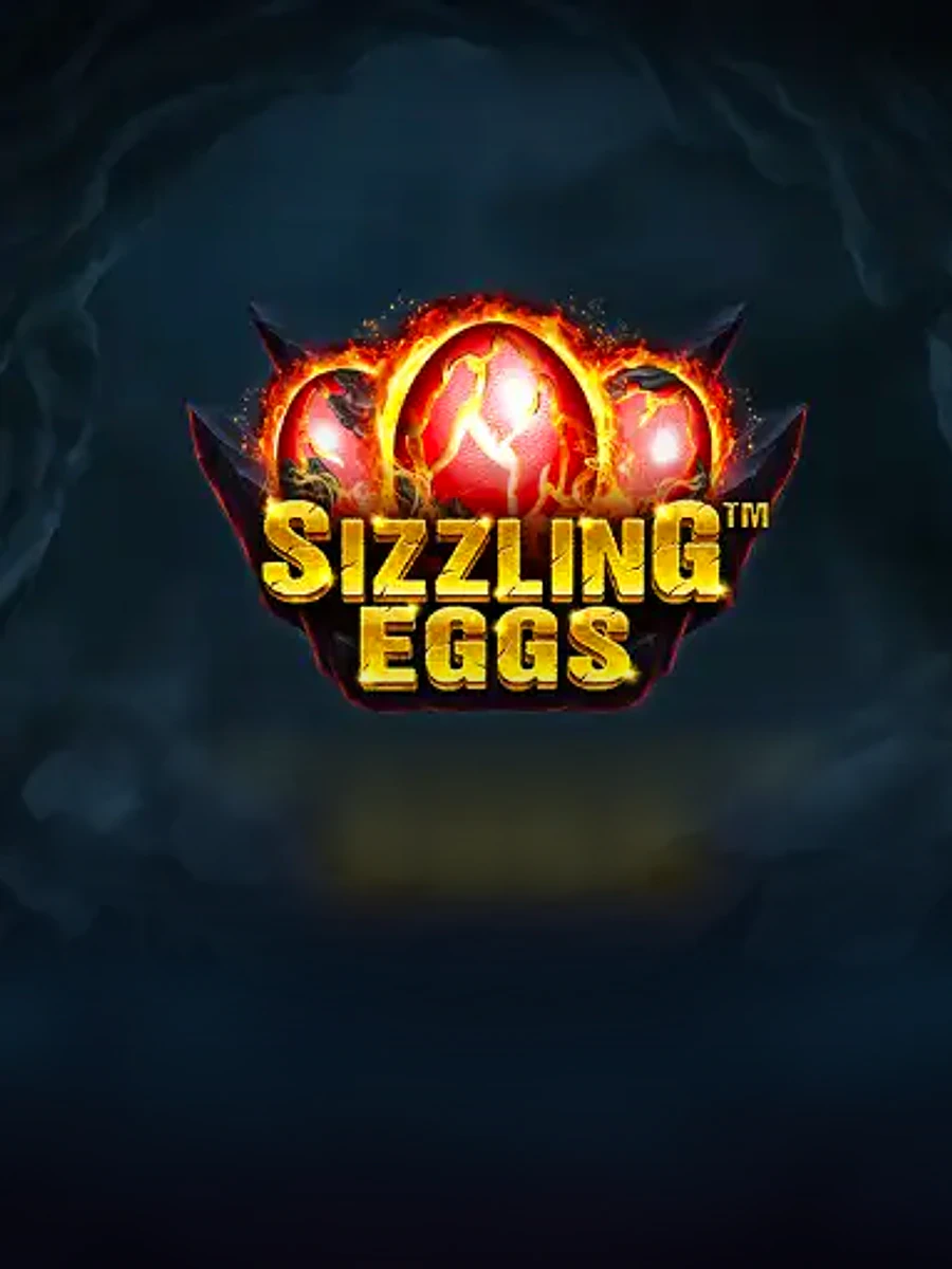 Sizzling Eggs Burning Board casino game artwork