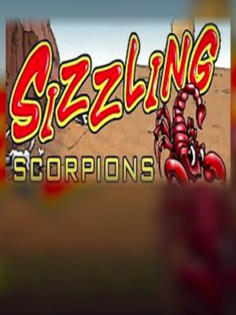 Sizzling Scorpions slot artwork