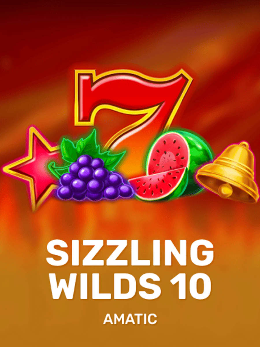 Sizzling Wilds 10 slot artwork