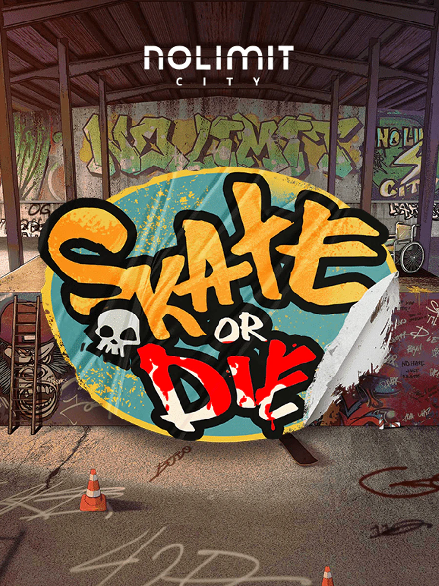 Skate Or Die slot artwork