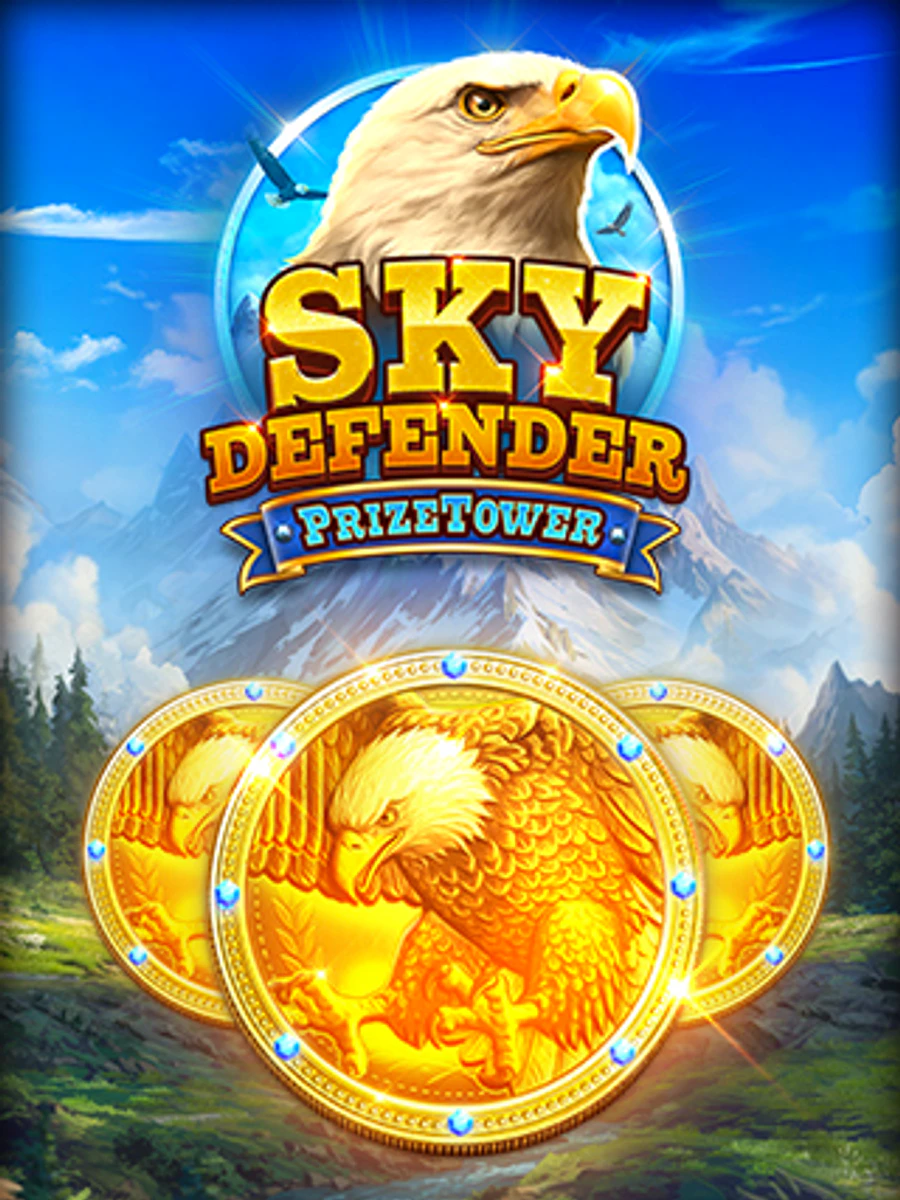 Sky Defender PrizeTower slot artwork