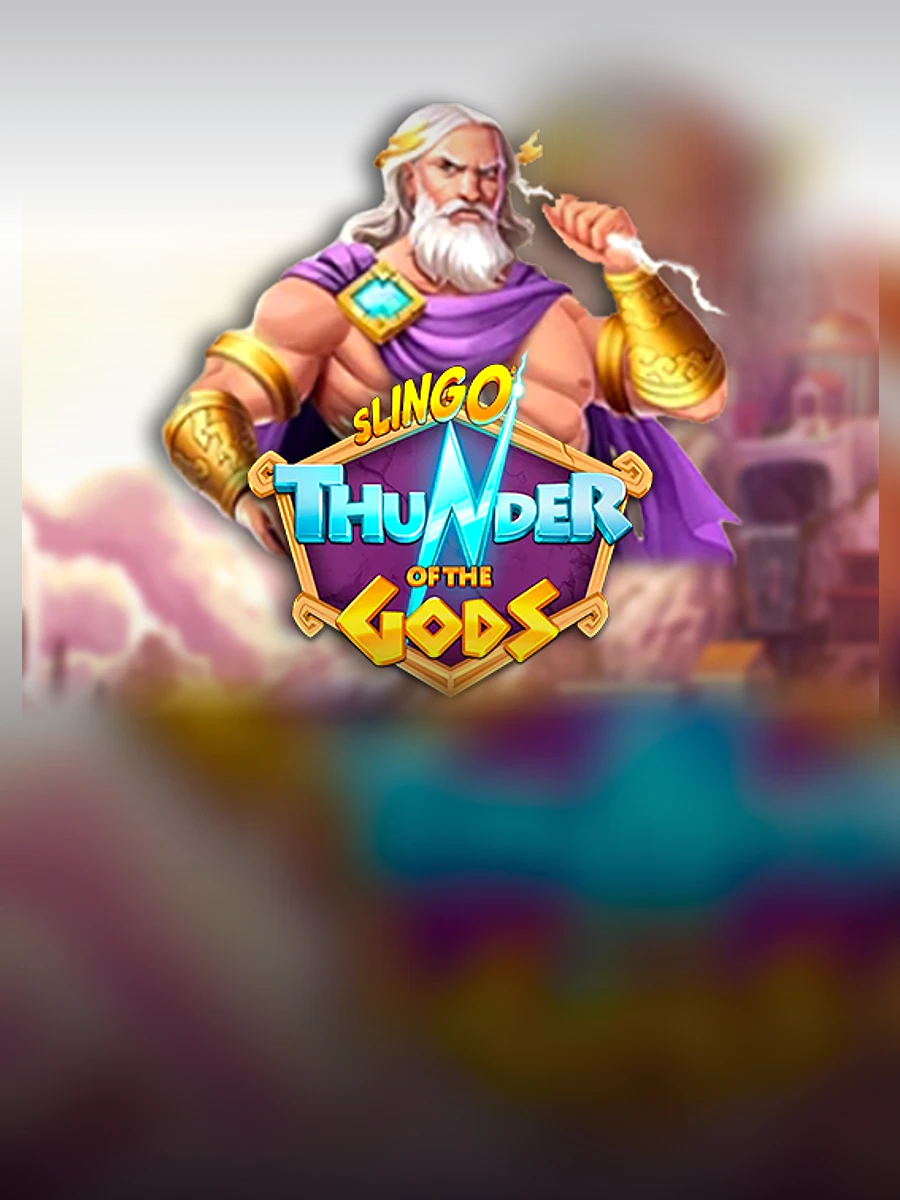 Slingo Thunder of the Gods slot artwork