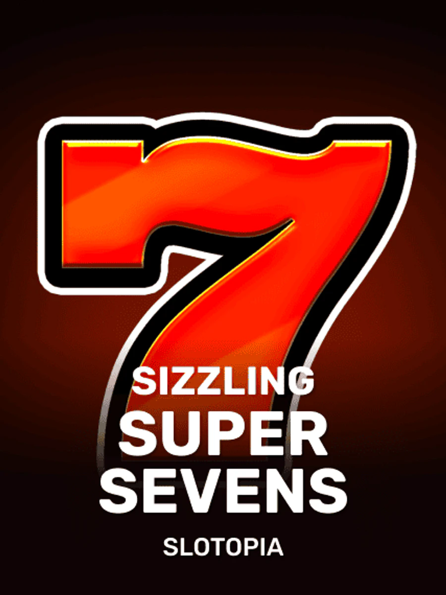 Sizzling Super Sevens casino game artwork