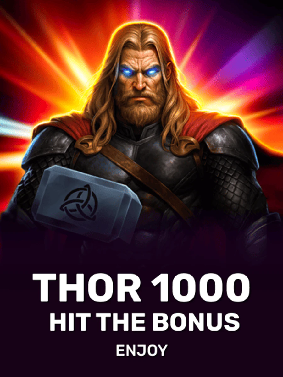 Thor 1000: Hit the Bonus casino game artwork