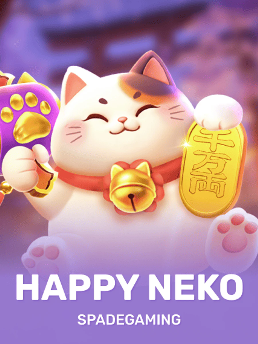 Happy Neko casino game artwork