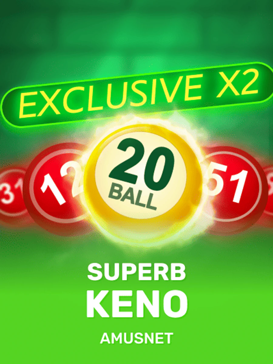 Superb Keno slot artwork