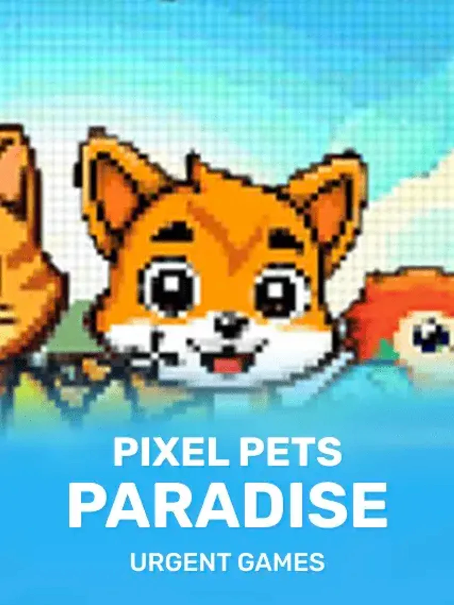 Pixel Pets Paradise slot artwork