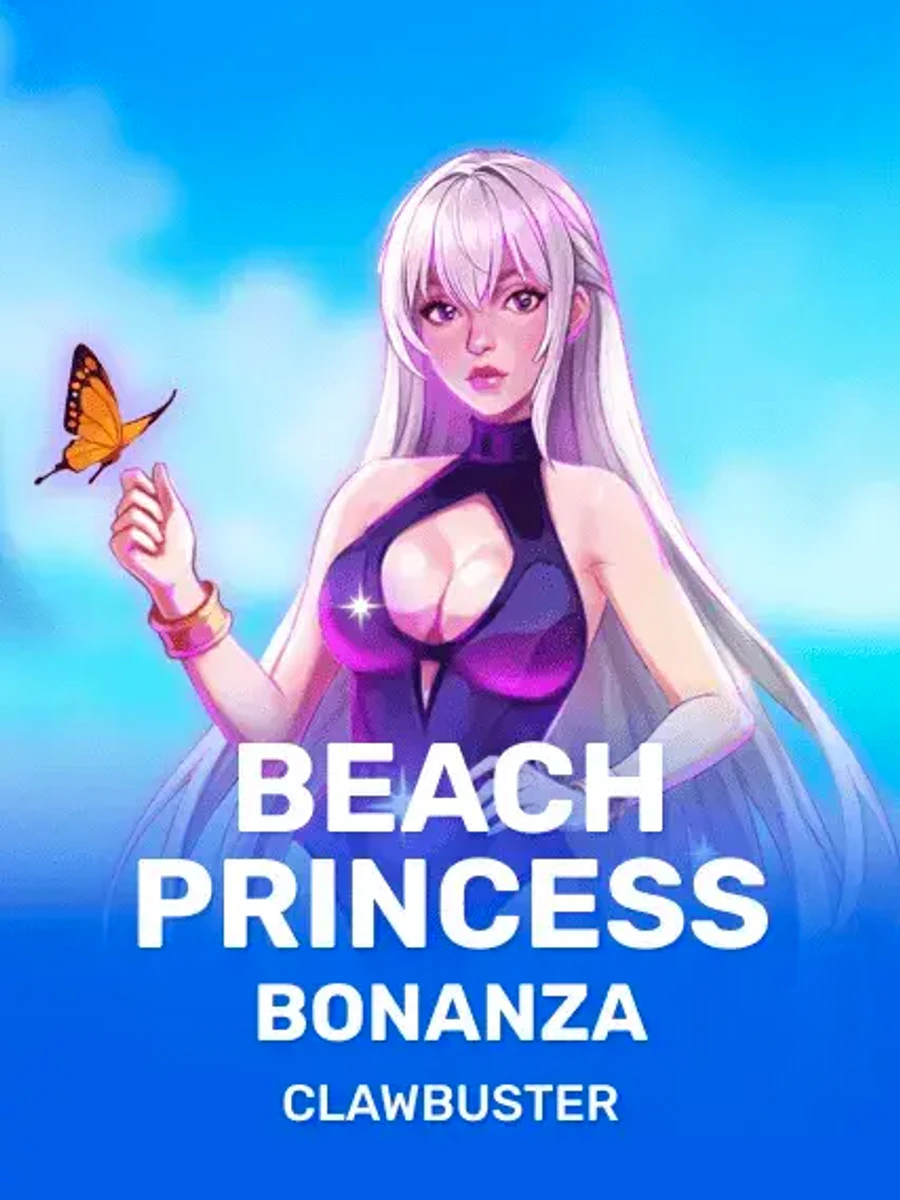 Beach Princess Bonanza casino game artwork