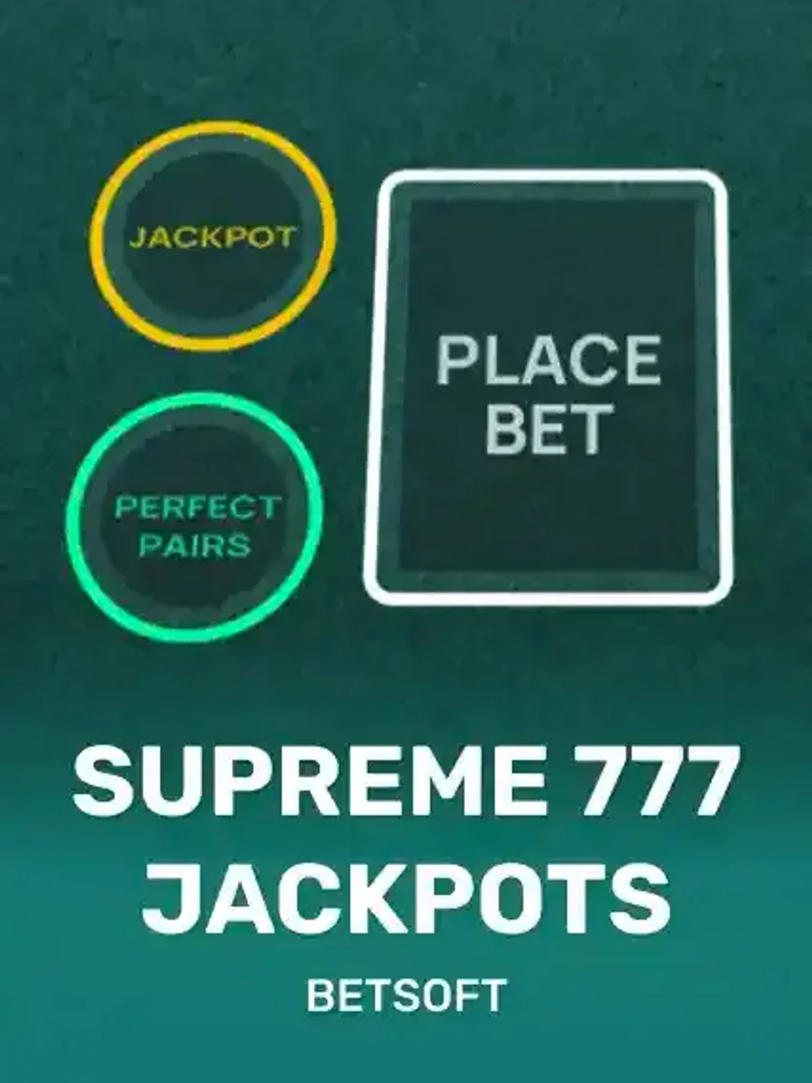 Supreme 777 Jackpots casino game artwork