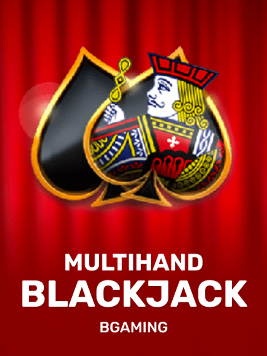 Multihand Blackjack card game artwork