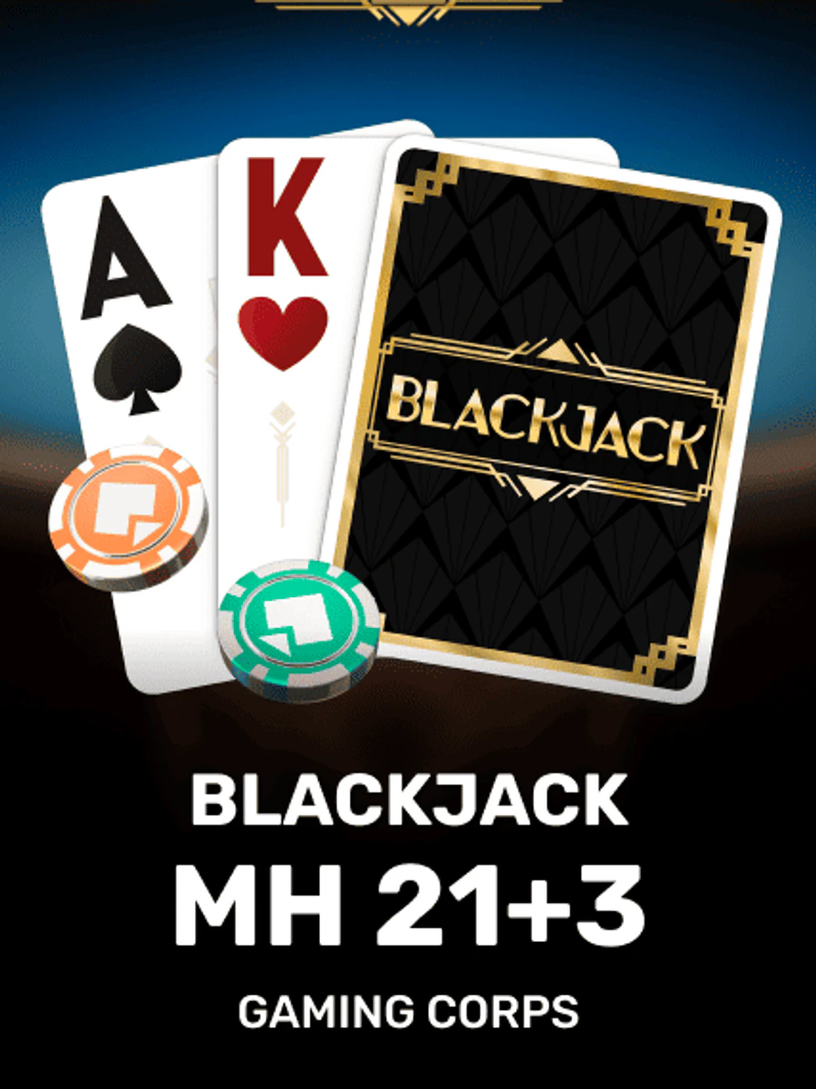 Blackjack MH 21+3 casino game artwork