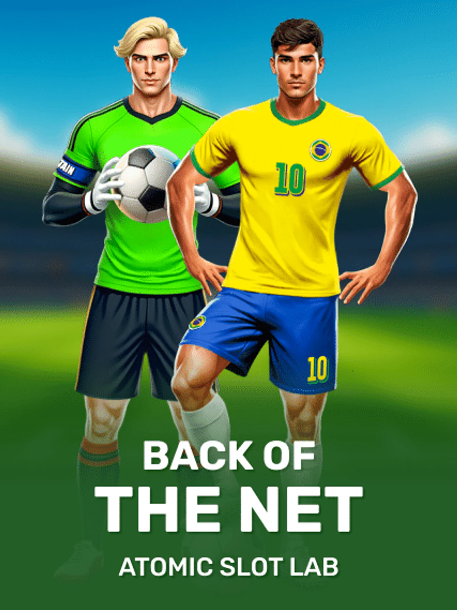 Back of the Net casino game artwork