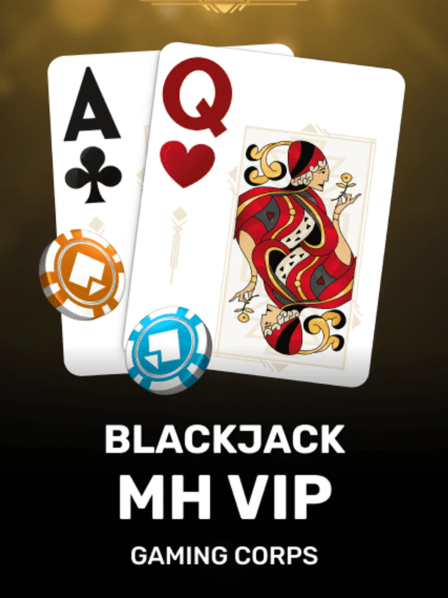 Blackjack MH VIP casino game artwork