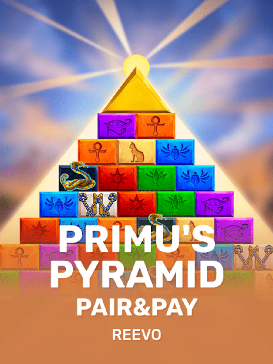 Primu's Pyramid Pair&Pay casino game artwork