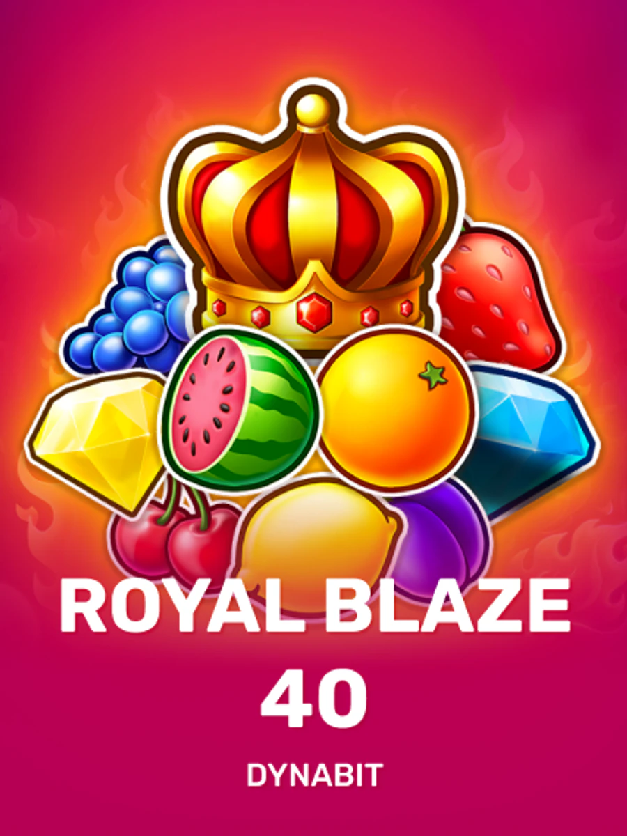 Royal Blaze 40 casino game artwork